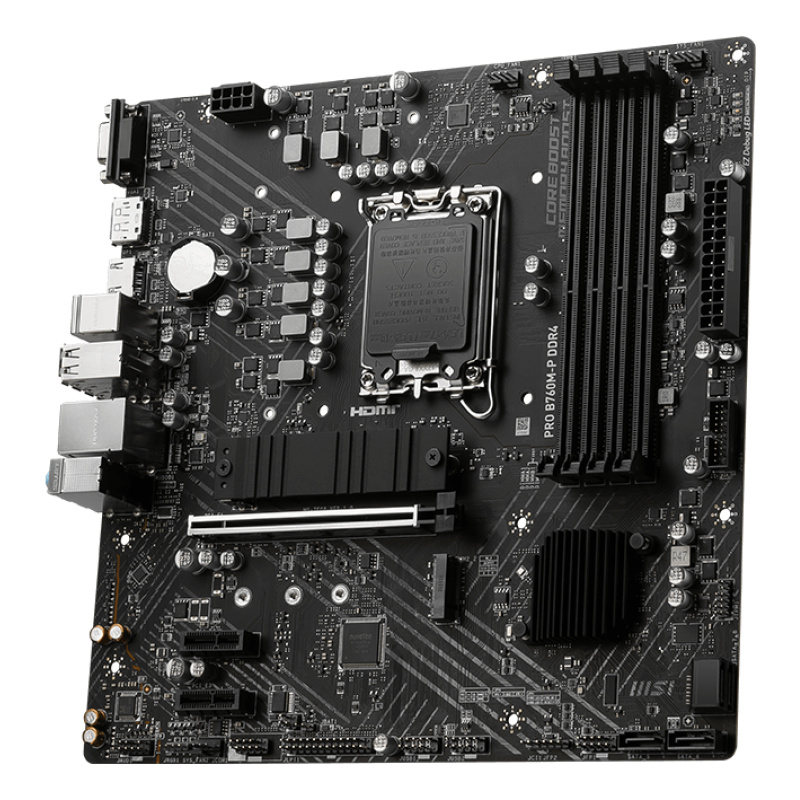 MSI PRO B760M-P DDR4 carte mère Intel B760 LGA 1700 micro ATX