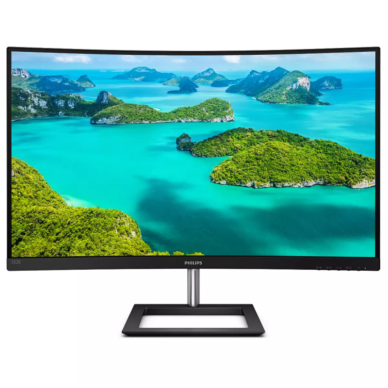 Philips E Line 322E1C/00 LED display 80 cm (31.5") 1920 x 1080 pixels Full HD LCD Noir