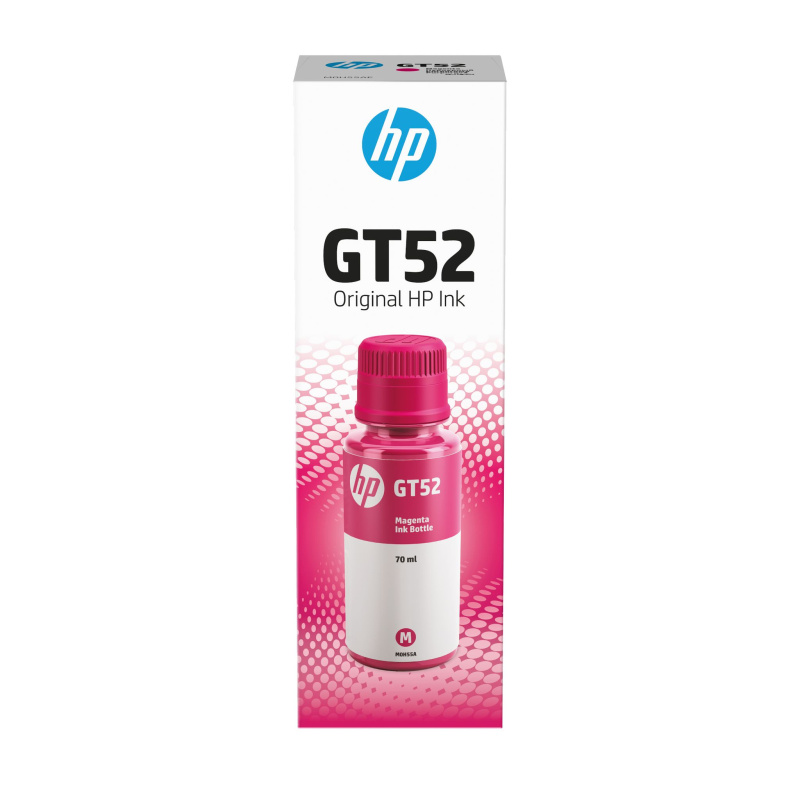 HP Bouteille d'encre magenta GT52 authentique
