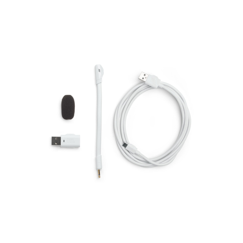 JBL Quantum 360P Casque Sans fil Arceau Jouer USB Type-C Bluetooth Bleu, Blanc