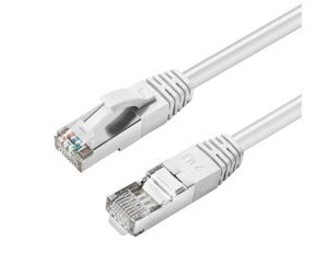 Microconnect SSTP610W câble de réseau Blanc 10 m Cat6 S/FTP (S-STP) Rond