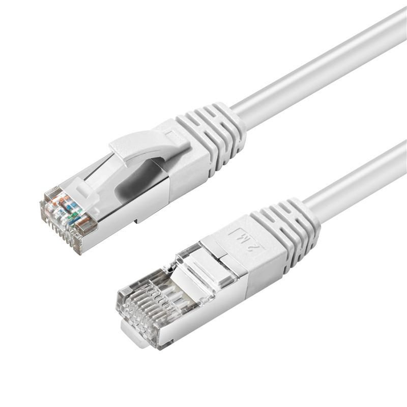 Microconnect SSTP610W câble de réseau Blanc 10 m Cat6 S/FTP (S-STP) Rond