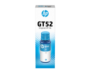 HP Bouteille d'encre cyan GT52authentique