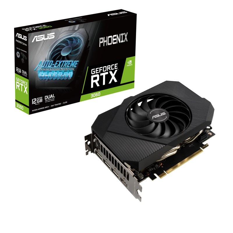 ASUS Phoenix PH-RTX3060-12G-V2 NVIDIA GeForce RTX 3060 12 Go GDDR6
