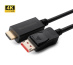 Microconnect MC-DP-HDMI-1004K câble vidéo et adaptateur 1 m DisplayPort Noir