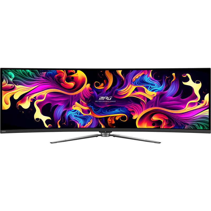 MSI MPG 491CQPX QD-OLED écran plat de PC 124,5 cm (49") 5120 x 1440 pixels Dual QHD Noir
