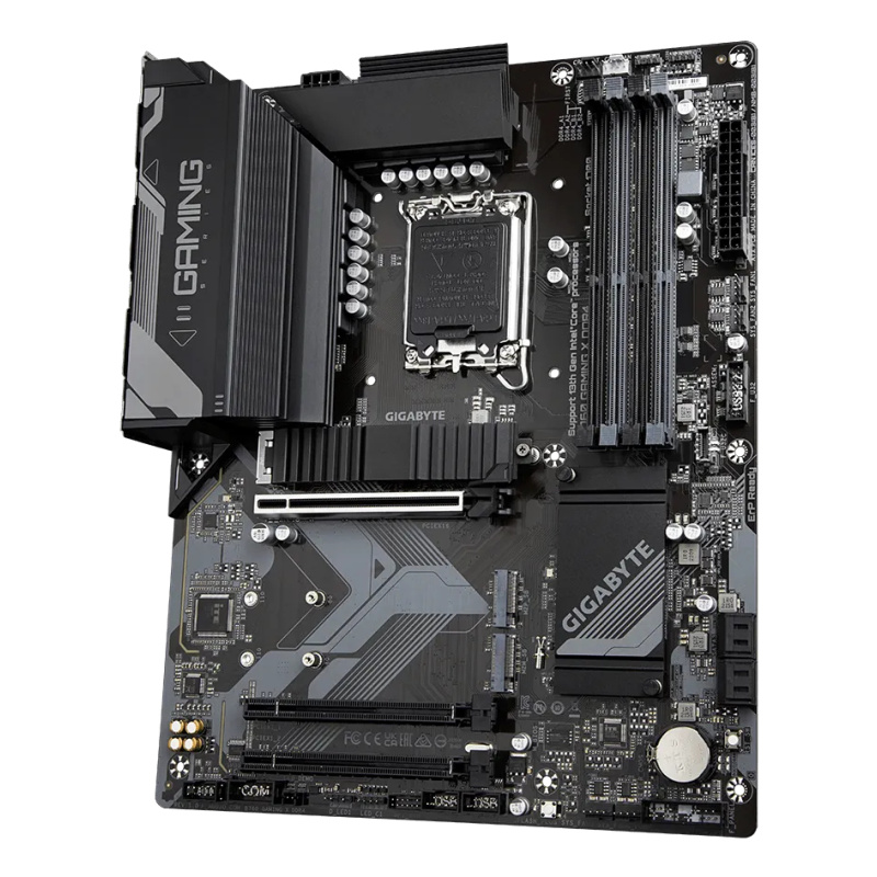 GIGABYTE B760 GAMING X DDR4 Carte Mère - Prend en charge les processeurs Intel Core de 14e génération, VRM numérique 8+1+1 phases, jusqu'à 5333MHz DDR4 (OC), 3xPCIe 4.0 M.2, LAN 2.5GbE, USB 3.2 Gen 2