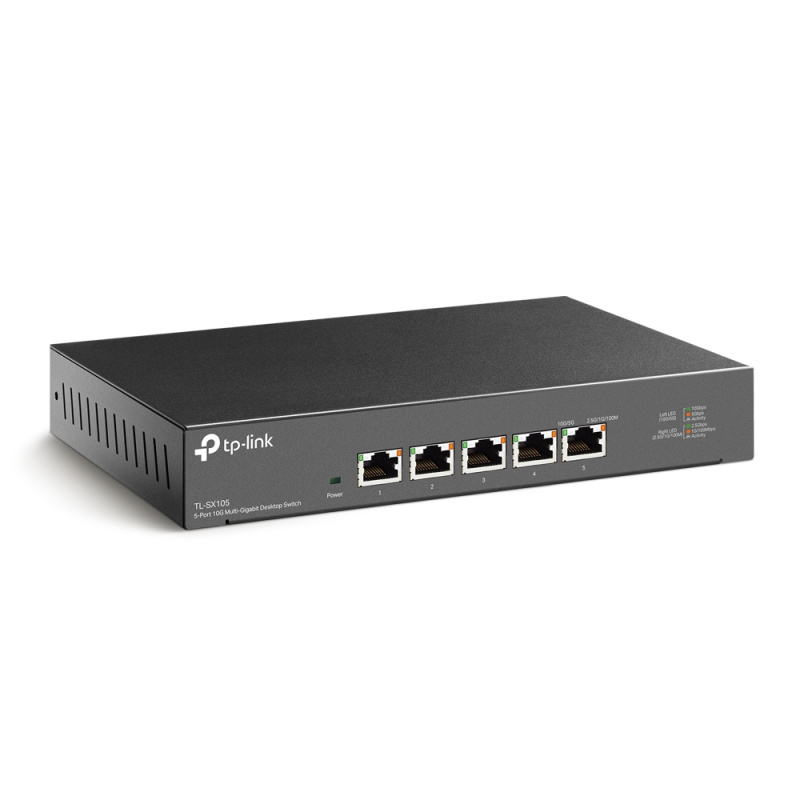 TP-Link TL-SX105 commutateur réseau Non-géré 10G Ethernet (100/1000/10000) Noir