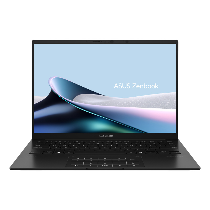 ASUS Zenbook 14 OLED UM3406KA-QD096W AMD Ryzen AI 5 340 Ordinateur portable 35,6 cm (14") WUXGA 16 Go LPDDR5x-SDRAM 512 Go SSD Wi-Fi 6E (802.11ax) Windows 11 Home Noir