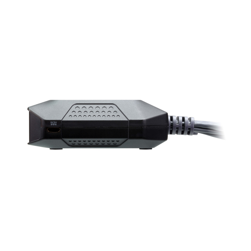 ATEN Commutateur KVM câble HDMI 4K USB 2 ports avec sélecteur de port distant