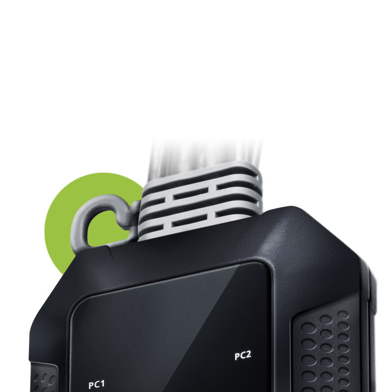 ATEN Commutateur KVM câble HDMI 4K USB 2 ports avec sélecteur de port distant