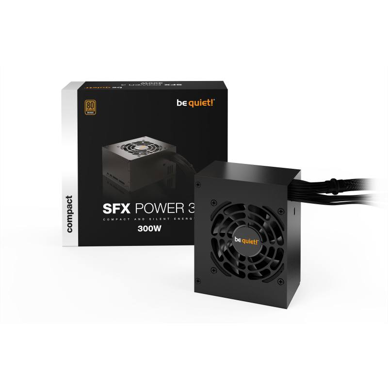 be quiet! SFX Power 3 300 W | Alimentation SFX, 80 Plus Bronze