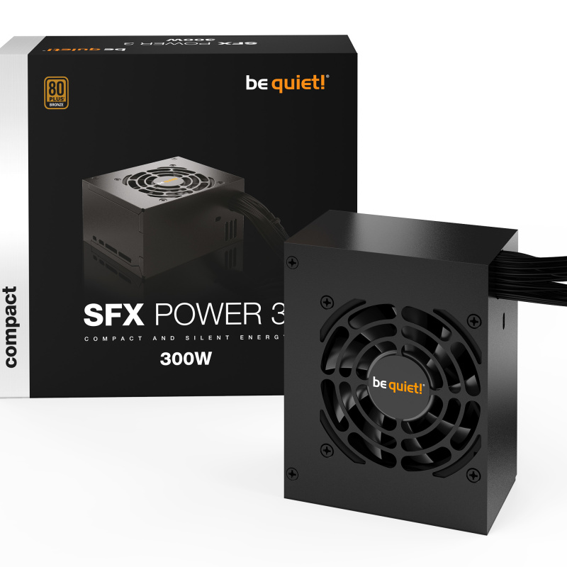be quiet! SFX POWER 3 300W unité d'alimentation d'énergie 20+4 pin ATX Noir