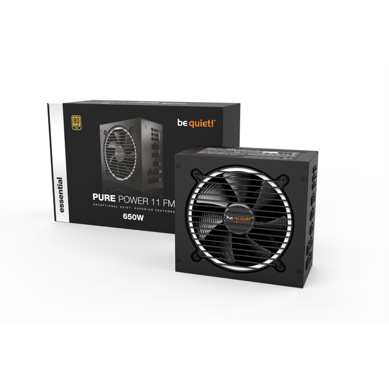 be quiet! PURE POWER 11 650W FM unité d'alimentation d'énergie 20+4 pin ATX ATX Noir