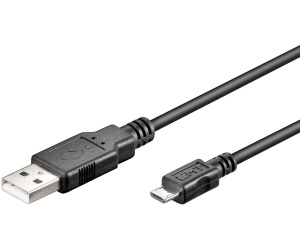 Microconnect USBABMICRO1 câble USB USB 2.0 1 m USB A Micro-USB B Noir