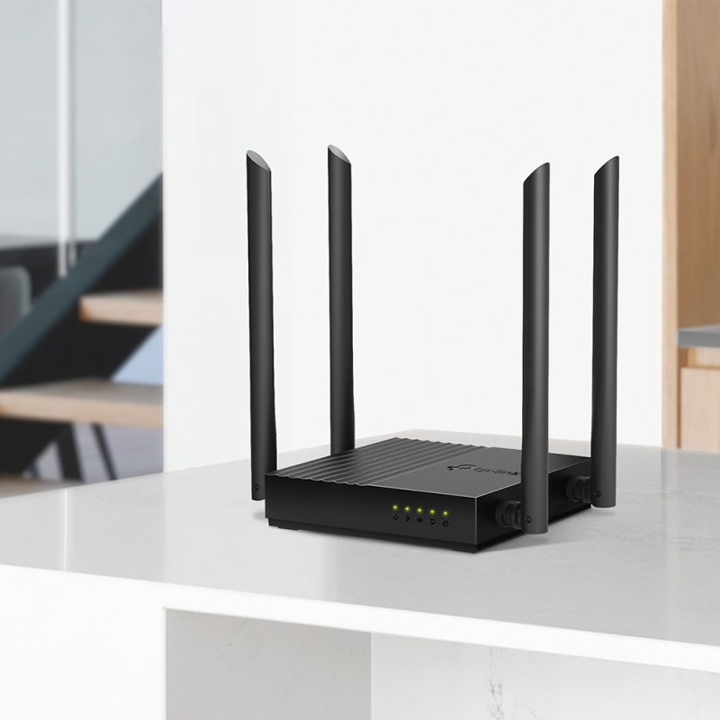 TP-Link Archer C64 routeur sans fil Gigabit Ethernet Bi-bande (2,4 GHz / 5 GHz) Noir