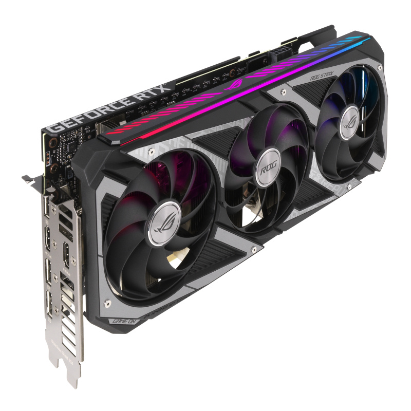 ASUS ROG -STRIX-RTX3060-O12G-V2-GAMING NVIDIA GeForce RTX 3060 12 Go GDDR6