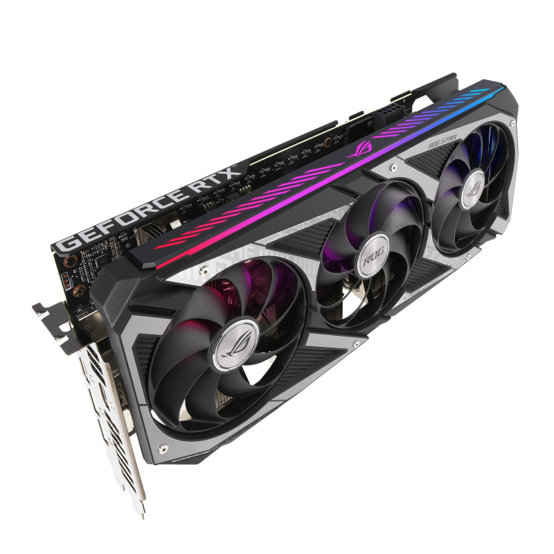 ASUS ROG -STRIX-RTX3060-O12G-V2-GAMING NVIDIA GeForce RTX 3060 12 Go GDDR6