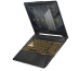 ASUS TUF Gaming F15 TUF506HM-HN170W laptop Intel® Core™ i5 i5-11400H Ordinateur portable 39,6 cm (15.6") Full HD 16 Go DDR4-SDRAM 512 Go SSD NVIDIA GeForce RTX 3060 Max-Q Wi-Fi 6 (802.11ax) Windows 10 Home Noir, Gris
