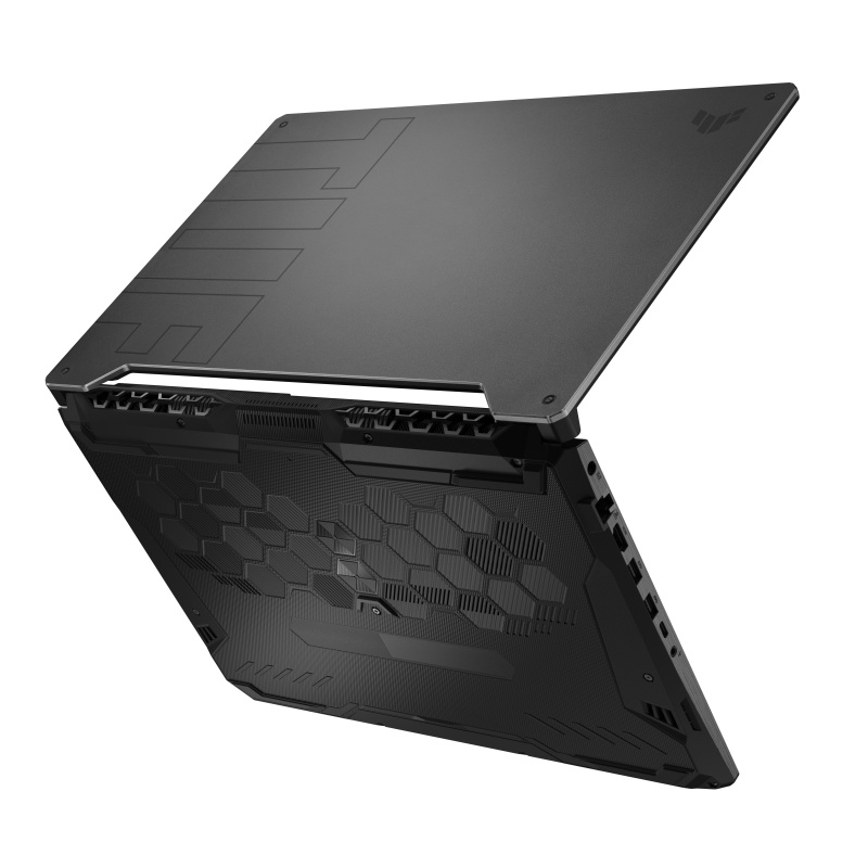 ASUS TUF Gaming F15 TUF506HM-HN170W laptop Intel® Core™ i5 i5-11400H Ordinateur portable 39,6 cm (15.6") Full HD 16 Go DDR4-SDRAM 512 Go SSD NVIDIA GeForce RTX 3060 Max-Q Wi-Fi 6 (802.11ax) Windows 10 Home Noir, Gris