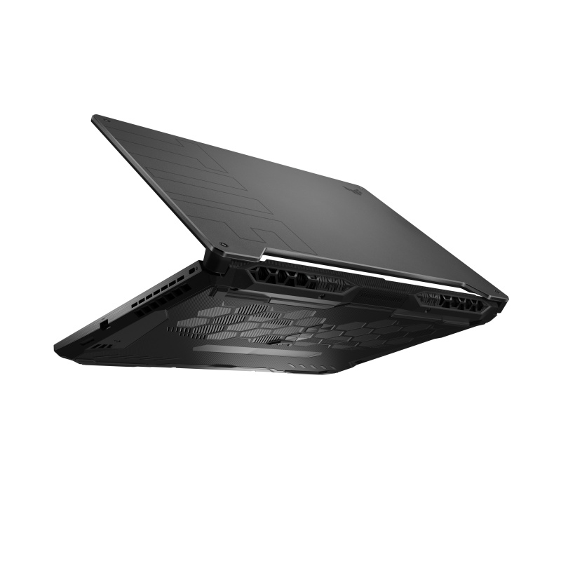 ASUS TUF Gaming F15 TUF506HM-HN170W laptop Intel® Core™ i5 i5-11400H Ordinateur portable 39,6 cm (15.6") Full HD 16 Go DDR4-SDRAM 512 Go SSD NVIDIA GeForce RTX 3060 Max-Q Wi-Fi 6 (802.11ax) Windows 10 Home Noir, Gris