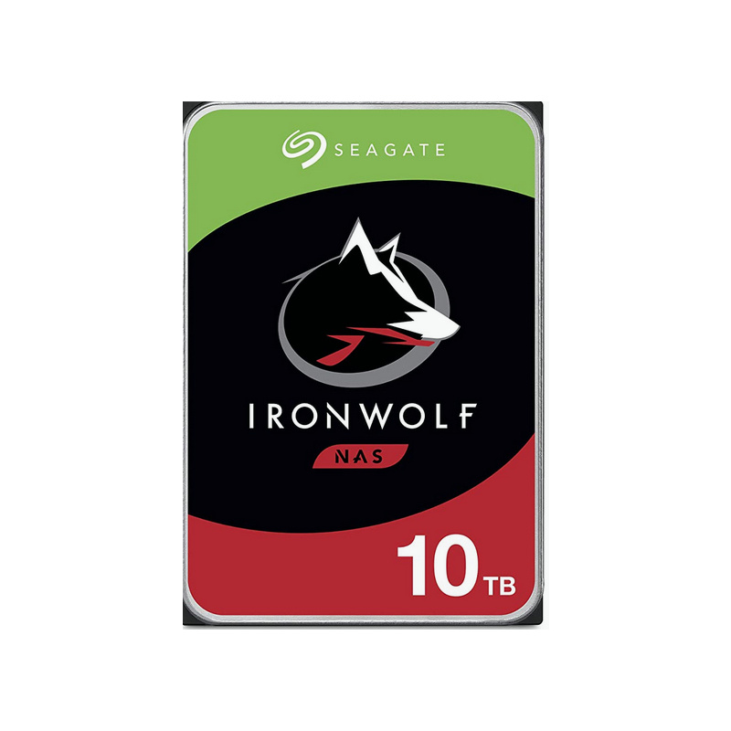 Seagate IronWolf ST10000VN000 disque dur 10 To 7200 tr/min 256 Mo 3.5" Série ATA III
