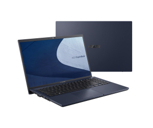 ASUS ExpertBook B1 B1500CENT-BQ1660R Intel® Core™ i3 i3-1115G4 Ordinateur portable 39,6 cm (15.6") Full HD 8 Go DDR4-SDRAM 256 Go SSD Wi-Fi 6 (802.11ax) Windows 10 Pro Noir