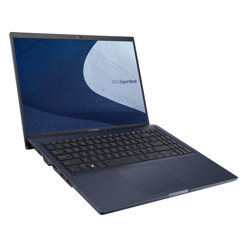 ASUS ExpertBook B1 B1500CENT-BQ1660R Intel® Core™ i3 i3-1115G4 Ordinateur portable 39,6 cm (15.6") Full HD 8 Go DDR4-SDRAM 256 Go SSD Wi-Fi 6 (802.11ax) Windows 10 Pro Noir