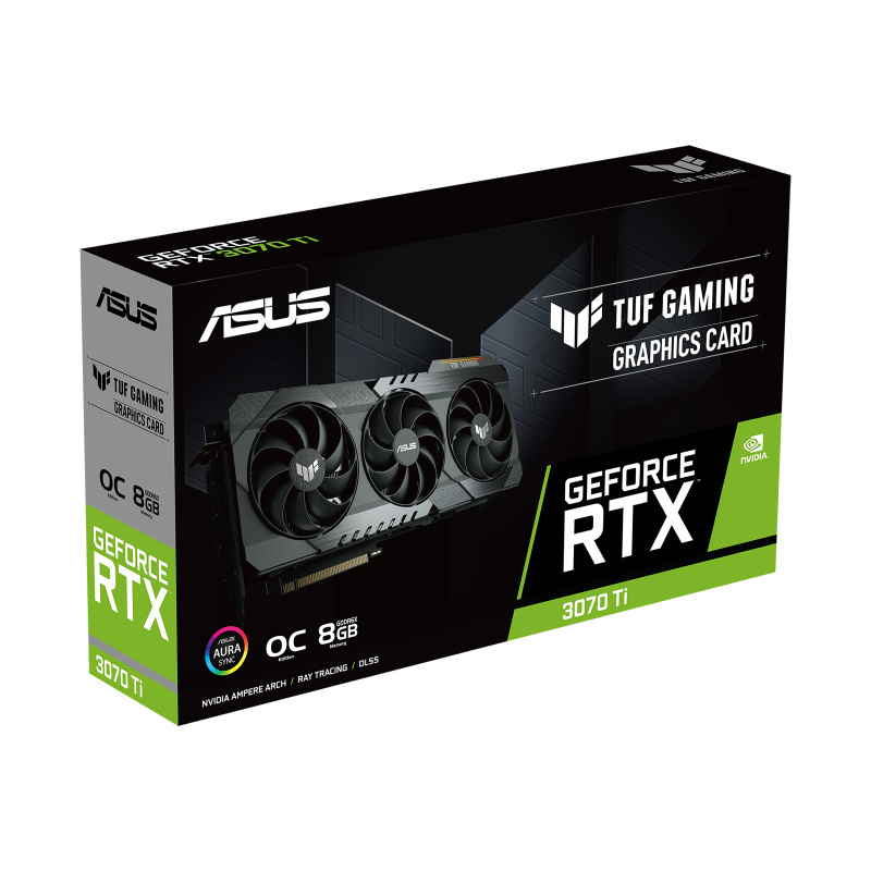 ASUS TUF Gaming TUF-RTX3070TI-O8G-GAMING NVIDIA GeForce RTX 3070 Ti 8 Go GDDR6X