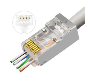 Lanview LVN125310 connecteur de fils RJ45 Transparent
