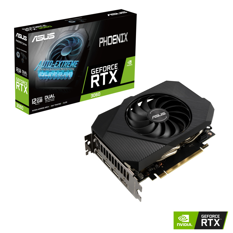 ASUS Phoenix PH-RTX3060-12G-V2 NVIDIA GeForce RTX 3060 12 Go GDDR6