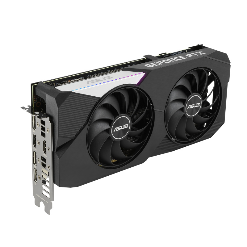 ASUS Dual -RTX3060TI-O8G-V2 NVIDIA GeForce RTX 3060 Ti 8 Go GDDR6