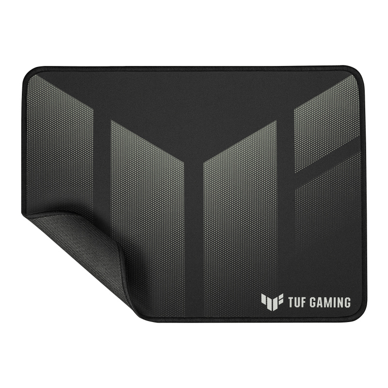 ASUS TUF P1 Gaming Tapis de souris de jeu Noir, Gris