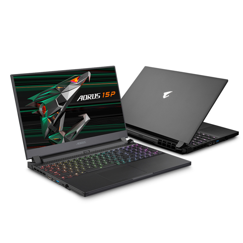 GIGABYTE 15P KD-72FR224 laptop Intel® Core™ i7 i7-11800H Ordinateur portable 39,6 cm (15.6") Full HD 16 Go DDR4-SDRAM 1 To SSD NVIDIA GeForce RTX 3060 Wi-Fi 6 (802.11ax) Windows 11 Noir
