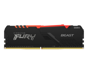 Kingston Technology FURY Beast RGB module de mémoire 16 Go 1 x 16 Go DDR4 3600 MHz