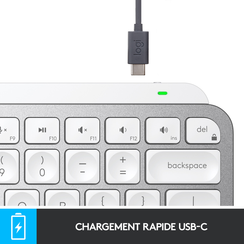 Logitech MX Keys Mini Minimalist Wireless Illuminated Keyboard