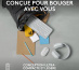 Logitech Pebble 2 M350s souris Voyage Ambidextre RF sans fil + Bluetooth Optique 4000 DPI
