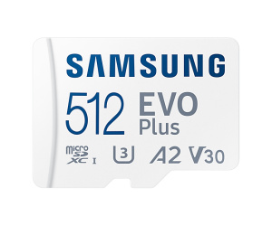 Samsung EVO Plus 512 Go MicroSDXC UHS-I Classe 10