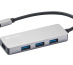 Sandberg 336-32 hub & concentrateur USB 3.2 Gen 1 (3.1 Gen 1) Type-C 5000 Mbit/s Gris