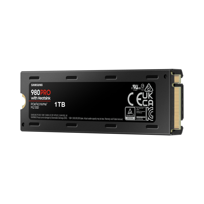 Samsung 980 PRO 1 To M.2 PCI Express 4.0 NVMe V-NAND MLC