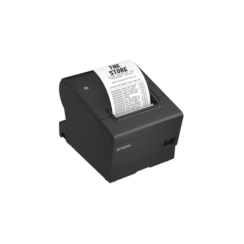 Epson TM-T88VII (112): USB, Ethernet, Serial, PS, Black