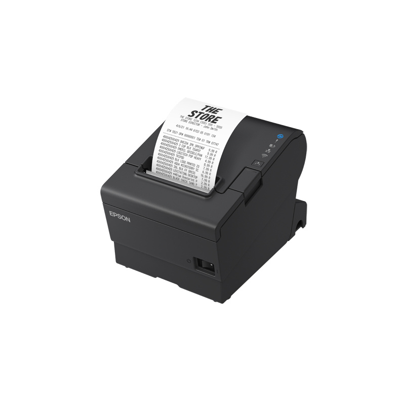 Epson TM-T88VII (112): USB, Ethernet, Serial, PS, Black