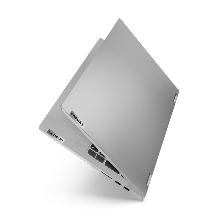Lenovo IdeaPad Flex 5 Hybride (2-en-1) 39,6 cm (15.6") Écran tactile Full HD AMD Ryzen™ 5 5500U 8 Go DDR4-SDRAM 512 Go SSD Wi-Fi 5 (802.11ac) Windows 11 Home Gris, Platine