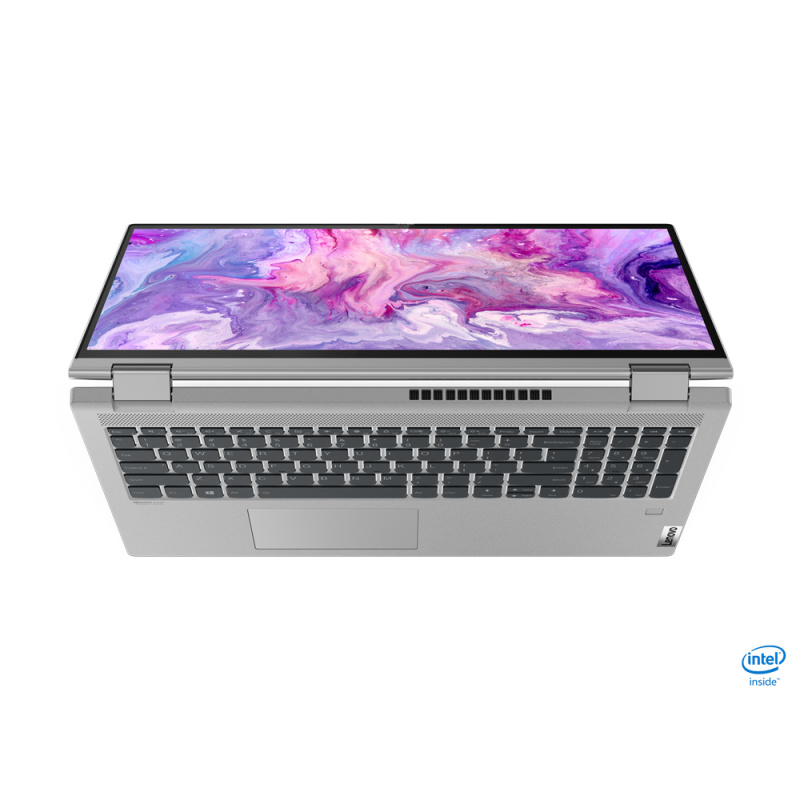 Lenovo IdeaPad Flex 5 15ALC05 AMD Ryzen™ 5 5500U Hybride (2-en-1) 39,6 cm (15.6") Écran tactile Full HD 8 Go DDR4-SDRAM 512 Go SSD Wi-Fi 5 (802.11ac) Windows 11 Home Français Gris, Platine