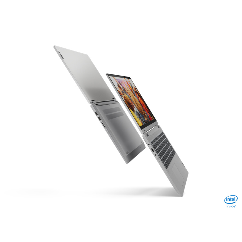 Lenovo IdeaPad Flex 5 15ALC05 AMD Ryzen™ 5 5500U Hybride (2-en-1) 39,6 cm (15.6") Écran tactile Full HD 8 Go DDR4-SDRAM 512 Go SSD Wi-Fi 5 (802.11ac) Windows 11 Home Français Gris, Platine