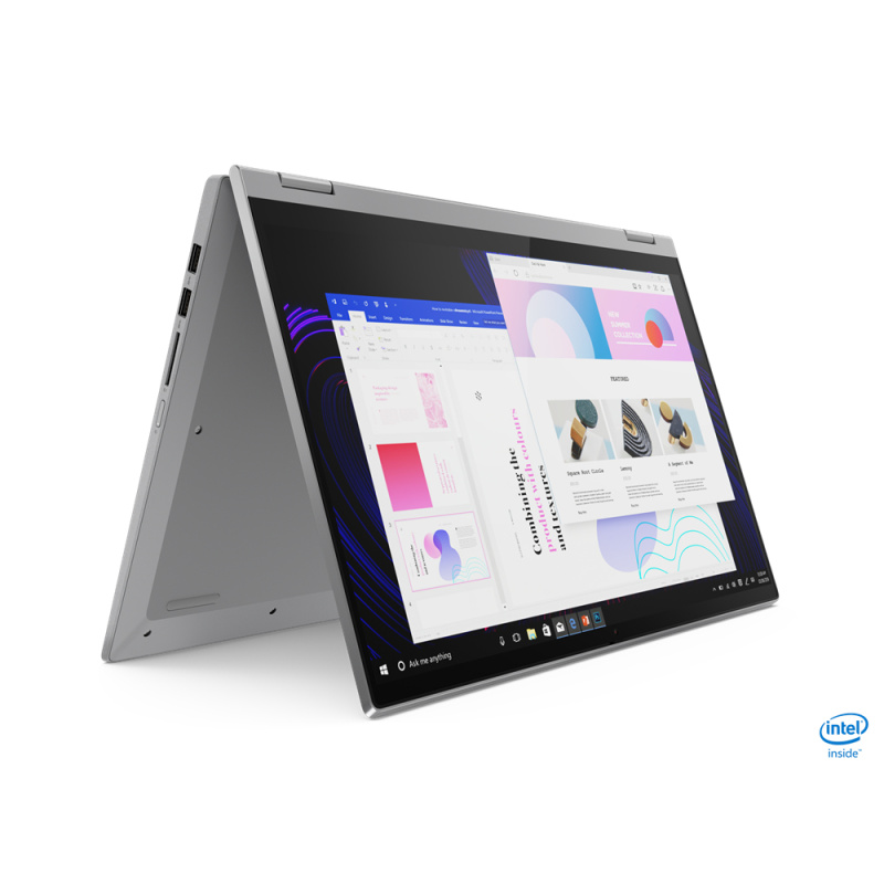 Lenovo IdeaPad Flex 5 15ALC05 AMD Ryzen™ 5 5500U Hybride (2-en-1) 39,6 cm (15.6") Écran tactile Full HD 8 Go DDR4-SDRAM 512 Go SSD Wi-Fi 5 (802.11ac) Windows 11 Home Français Gris, Platine