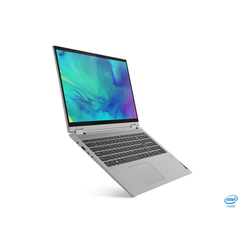 Lenovo IdeaPad Flex 5 15ALC05 AMD Ryzen™ 5 5500U Hybride (2-en-1) 39,6 cm (15.6") Écran tactile Full HD 8 Go DDR4-SDRAM 512 Go SSD Wi-Fi 5 (802.11ac) Windows 11 Home Français Gris, Platine