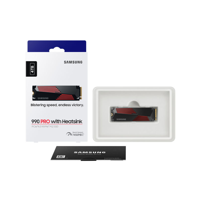 Samsung 990 Pro 4 To M.2 PCI Express 4.0 NVMe V-NAND TLC