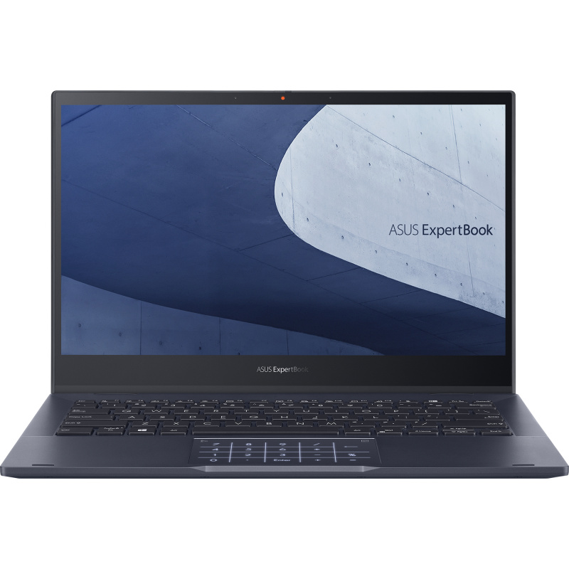ASUS ExpertBook B5302FBA-LG0398X laptop Intel® Core™ i5 i5-1235U Hybride (2-en-1) 33,8 cm (13.3") Écran tactile Full HD 8 Go DDR5-SDRAM 512 Go SSD Wi-Fi 6 (802.11ax) Windows 11 Pro Noir