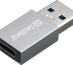 Sandberg 136-46 changeur de genre de câble USB-A USB-C Aluminium